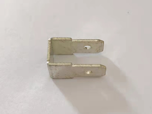 带双孔电容器端子